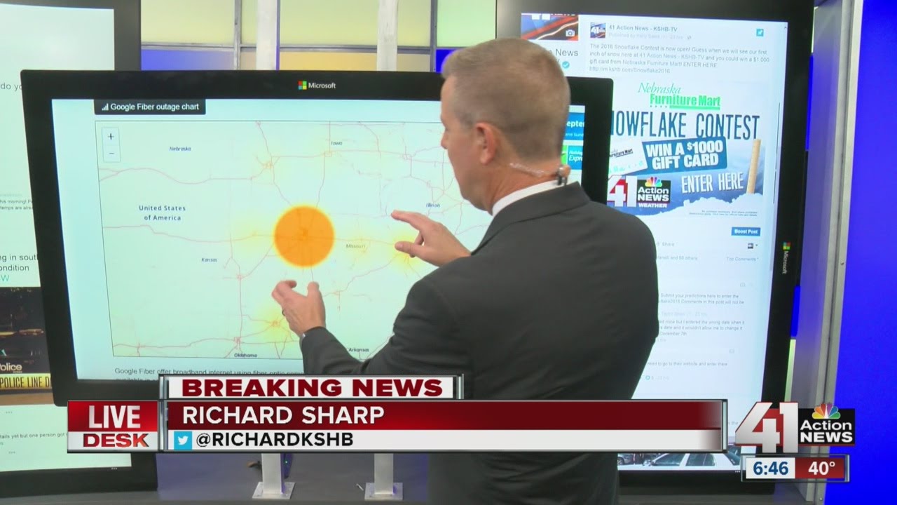 Massive Google Fiber outage issued for entire Kansas City metro