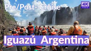 Travel vlog - Ultimate Iguazu Falls Experience | Truck Ride + Boat Ride #iguazú #iguazufalls