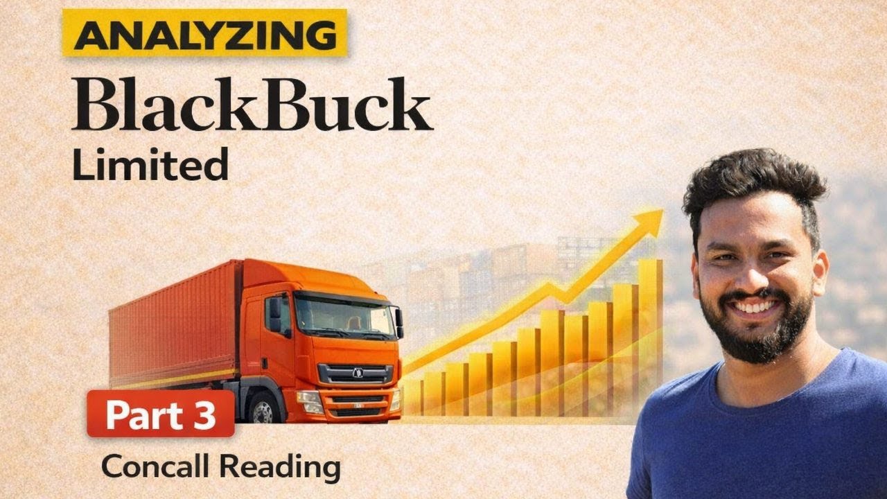 Fundamental Analysis | BlackBuck Limited (Zinka Logistics)| Concall Reading (Part 3)
