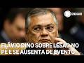 Ministro Flávio Dino sofre lesão no pé e cancela participação no Fórum de Lisboa