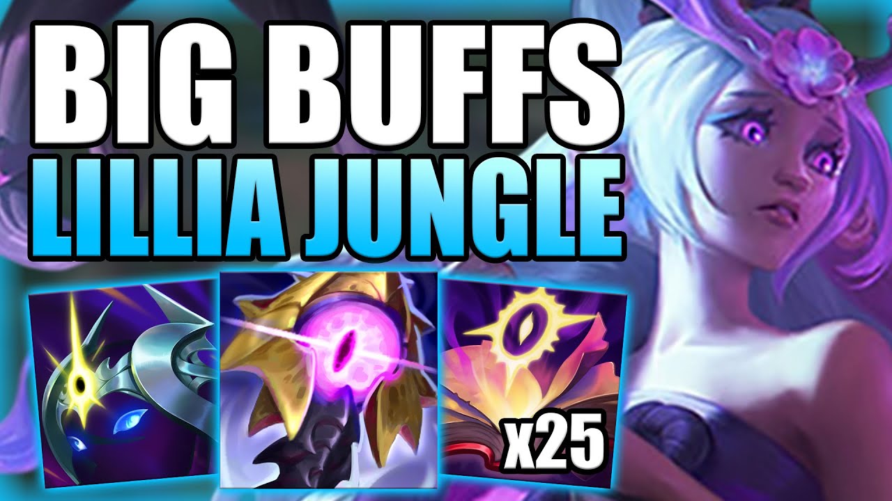 HOW TO PLAY LILLIA JUNGLE AFTER THE MOST RECENT BUFFS! - Best Build ...