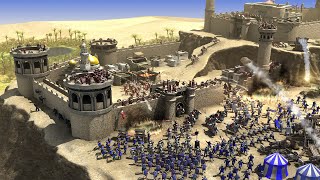 Let's Play Stronghold Crusader 2 - Scharmützel Züge (German) #1