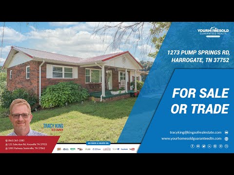 1273 Pump Springs Rd, Harrogate, TN home video tour