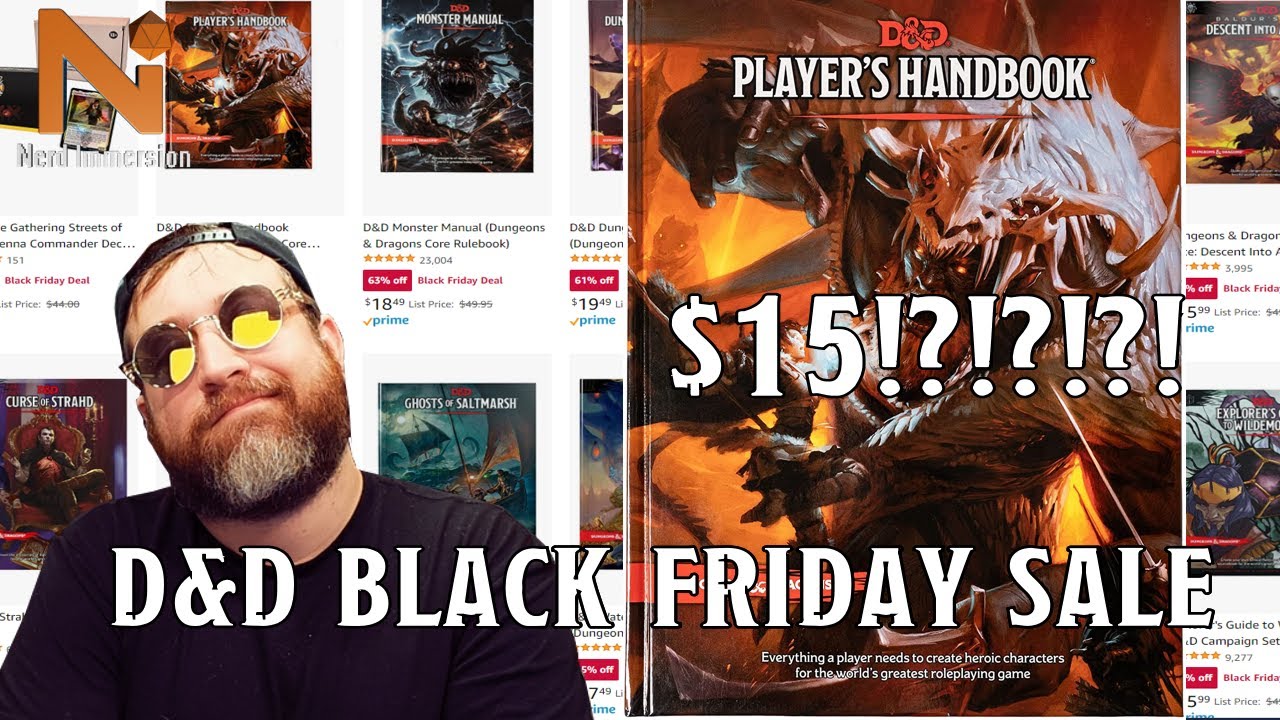 Crazy D&D Amazon Black Friday Sales! 