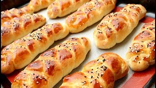How to Make Super Soft and Moist Chinese Bakery Buns / Milk Bread 湯種北海道牛奶麵包