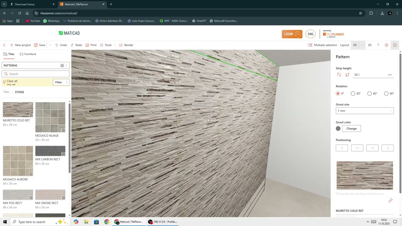 Floor and Wall Tiles Viewer | Maticad TilePlanner