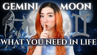 What is GEMINI MOON SIGN βπTraits, What You NEED To Feel Fulfilled, Secrets & Desires