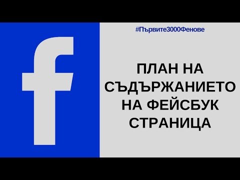 2019 КАКЪВ ДА Е ПЛАНЪТ НА СЪДЪРЖАНИЕТО НА ЕДНА ФЕЙСБУК СТРАНИЦА | ВИДЕО 7