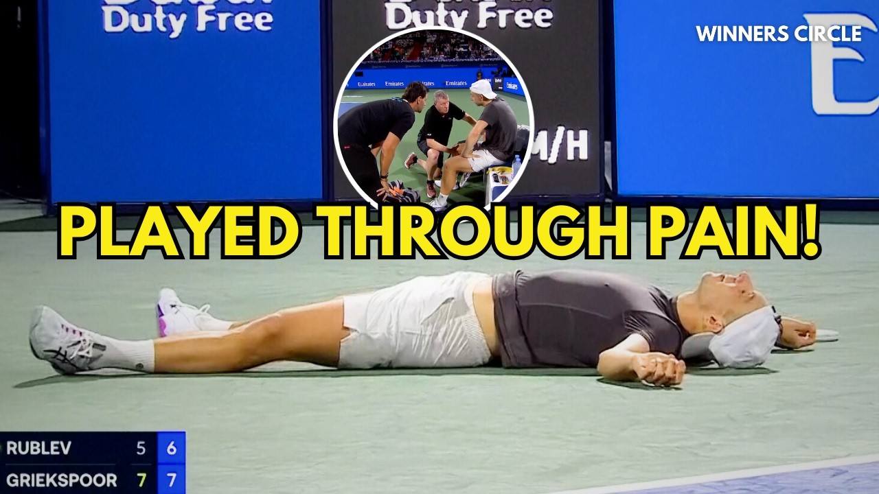 Injured Griekspoor Fights Through Pain To Reach Dubai Final | Medvedev Awaits!
