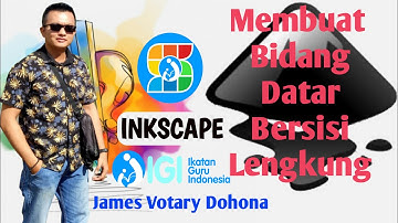 Cara Membuat Bidang Datar Berisisi Lengkung Dengan INKSCAPE
