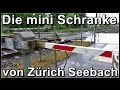 die mini Schranke von Zürich Seebach / Small railway barrier in Switzerland