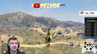 Best GTA 5 Stunt I've Ever Hit in My Livestream History!