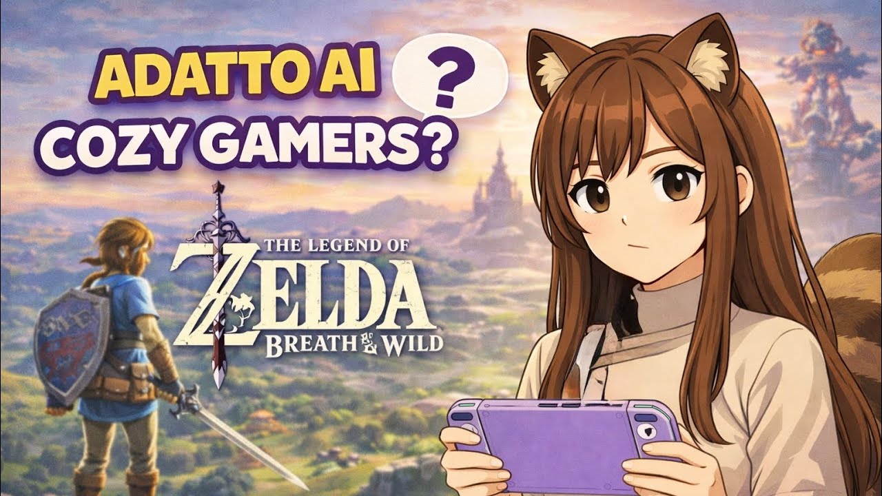 Zelda Breath of the Wild è davvero un gioco cozy? 🎮💜