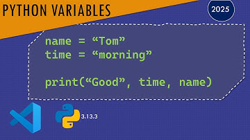 Python Variables made simple in just 3 min | 2025 | Python 3.13.3 | Visual Studio | Pythonship