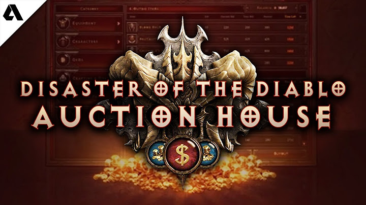 The Disaster of the Diablo Auction House - Blizzard's Failure at an In-Game Marketplace