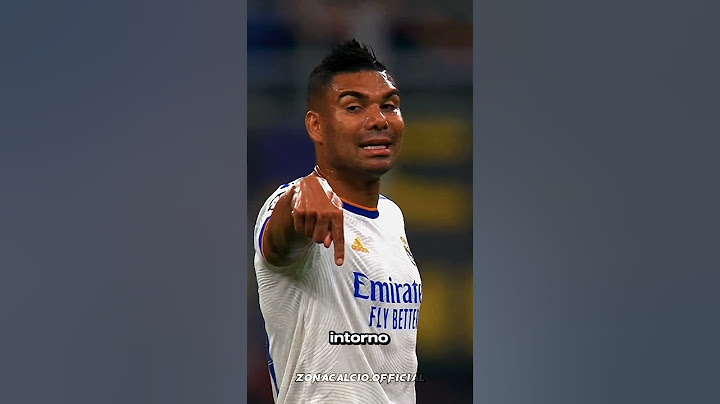 Quando Casemiro disse una bugia sul suo ruolo😬🔥 #calcio #shorts