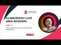 Clarusway Live AMA Session | part 5 | What Makes NEXT JS So Well Liked By Developers? #clarusway