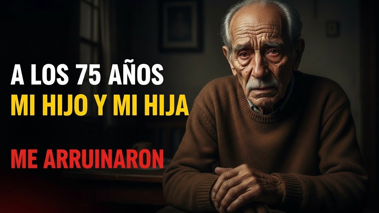Lo di todo a los 75 años… y mi hijo y mi hija juntos me arruinaron