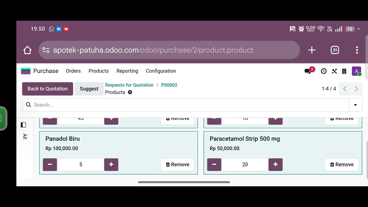 Tutorial Odoo module Purchasing - YouTube
