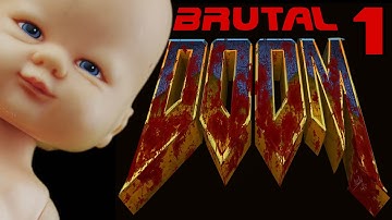BRUTAL DOOM E1 M1 With Kevin Schmickle Skill Level Black Metal