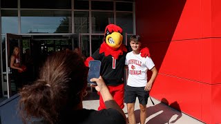 READY TO FLY: Cardinals on campus for new year