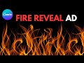 Create FIRE 🔥 Text Reveal Ad using Canva &amp; iMovie/Capcut