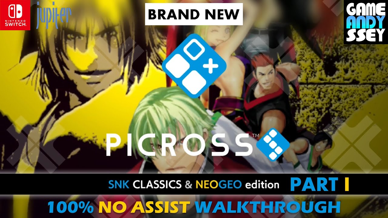 Brand New! Picross S SNK CLASSICS & NEOGEO edition | Full Game | Part1 | No Assist | Nintendo Switch