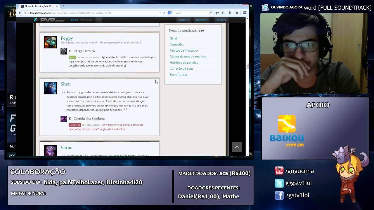 Análise do Patch 4.16