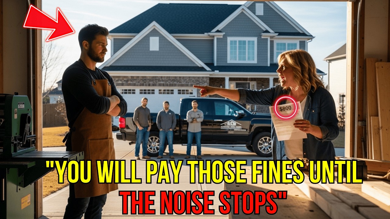 HOA Fined Me $800 a Week for Workshop Noise—Didn’t Know I Build Their Custom Homes