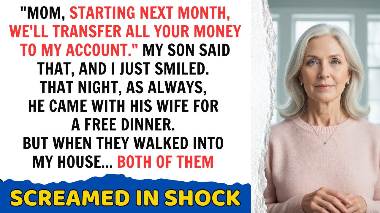 My Son Tried To Control My Money. Then He Found Out What I Had Quietly Prepared...