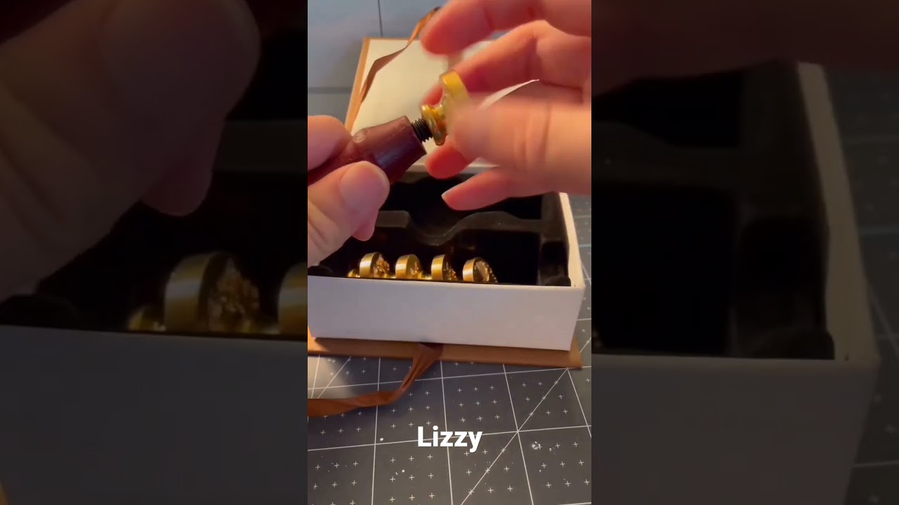 Practicing with wax seal melts!