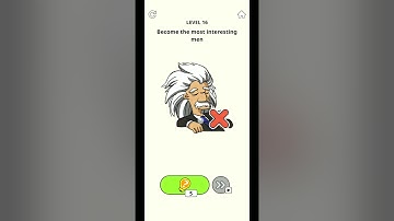 Einstein Brain Tricky Test Mood Level 16 Walkthrough