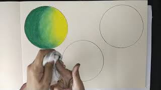 Soft pastel techniques  Rendering a sphere part 1