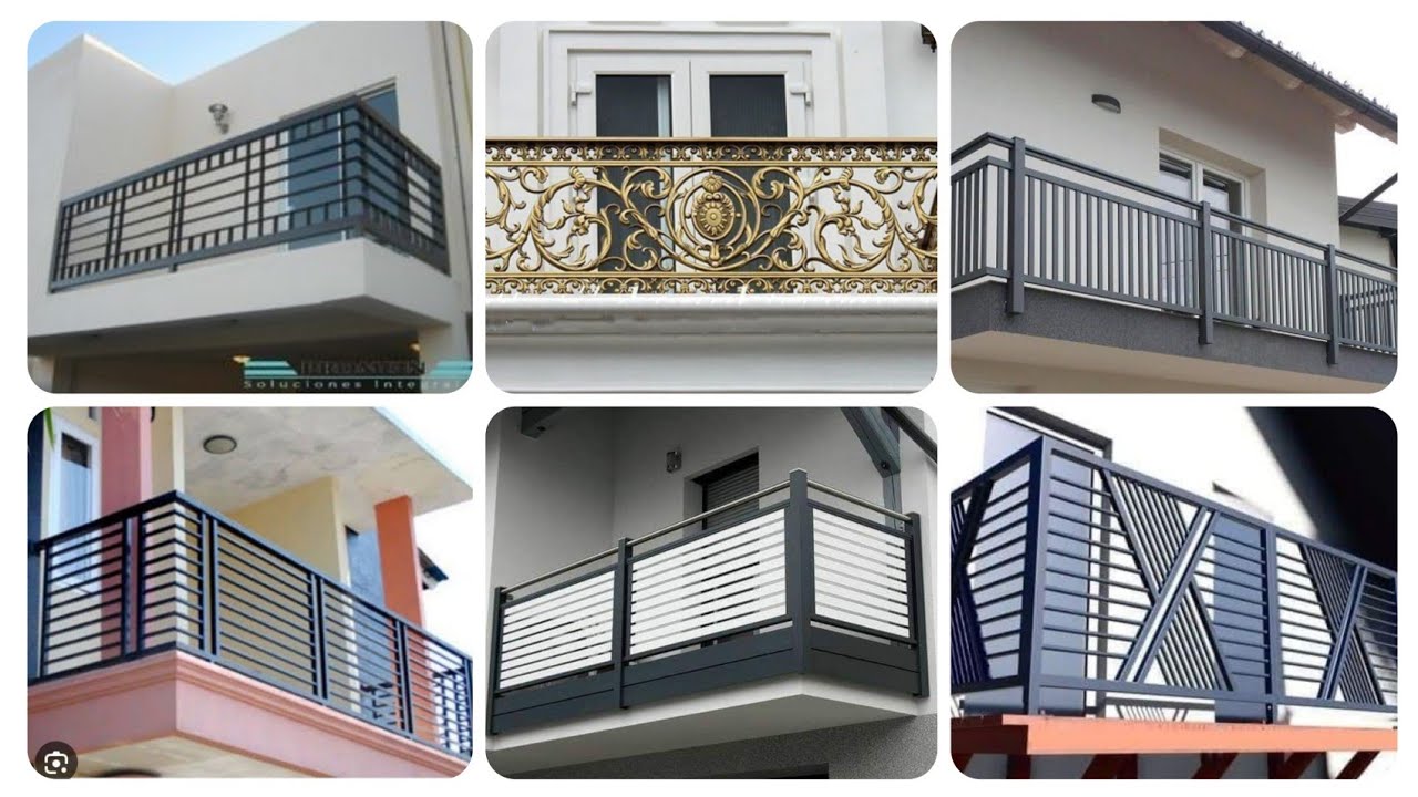 Balcony grill design for house|| Balcony safety grill ideas|| latest ...