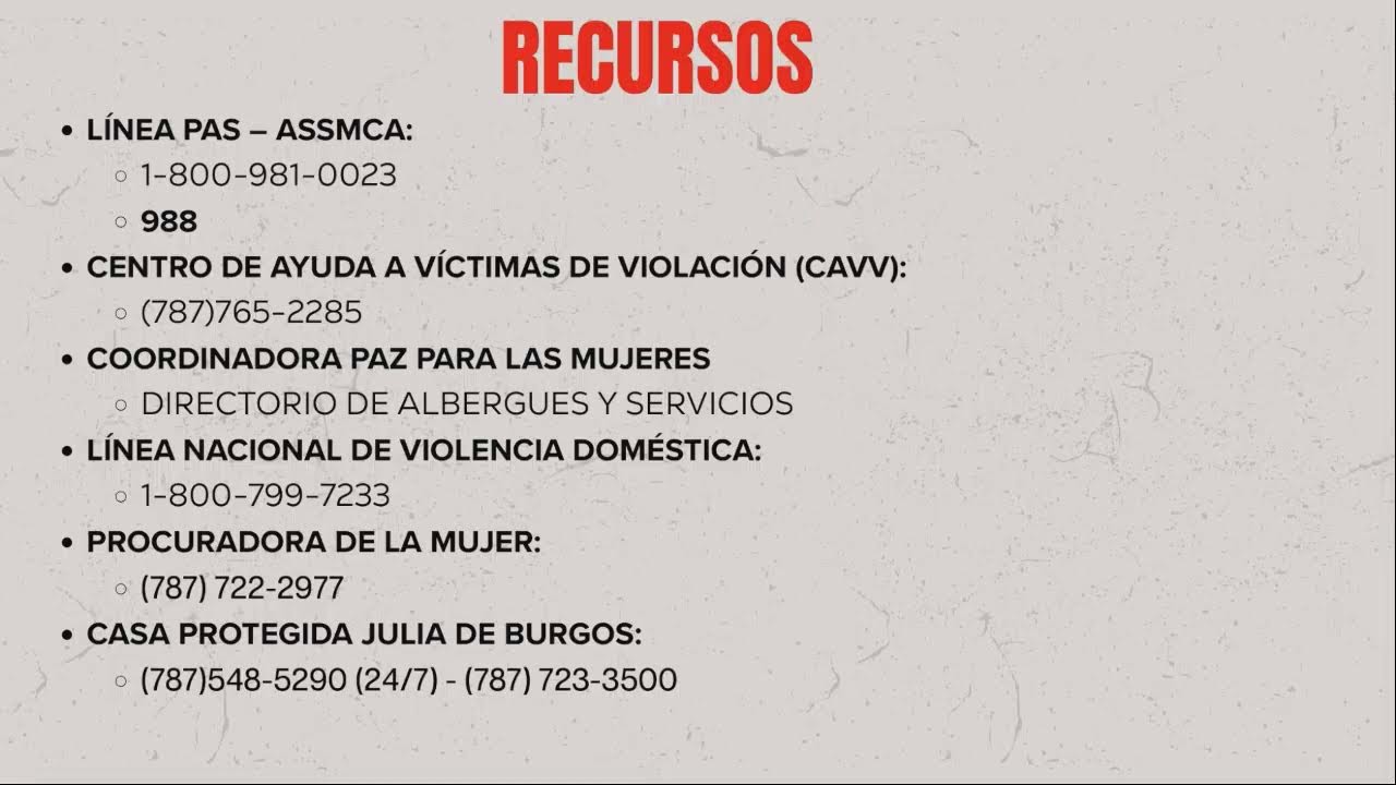 Centro de Consejería - Verdades sobre la violencia doméstica