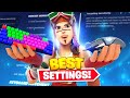 *NEW* BEST PC Keyboard & Mouse Settings, Sensitivity + Keybinds In Fortnite!