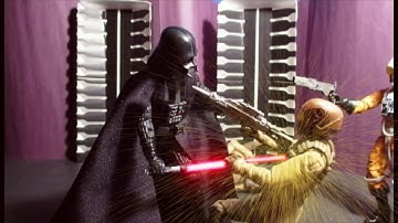 Darth Vader vs. Rebels (stop motion)