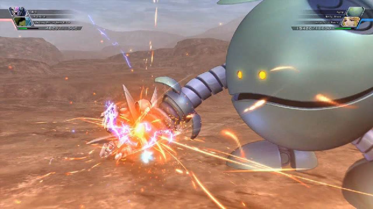 SD Gundam G Generation Cross Rays ~Haro All Attacks~ - YouTube