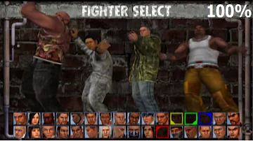 Urban Reign PS2 - All Characters Unlocked - Showcase + Bonus Gameplay