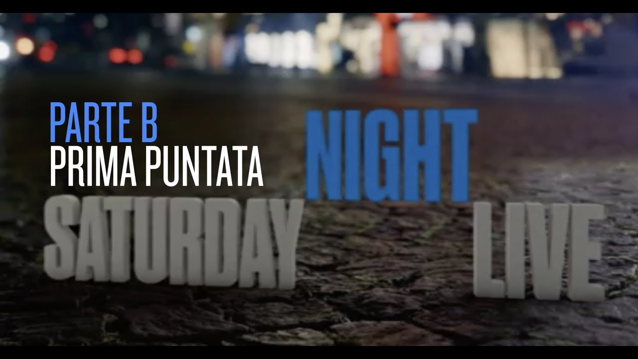 Saturday Night Live Italia - 1ª Puntata 7 Aprile 2018 parte B