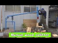 薪割り機を作ってみたーッ！ Eco friendly Wood splitter