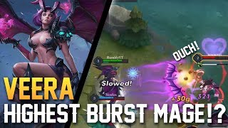 Strike of Kings: HIGHEST BURST MAGE!? Veera Gameplay