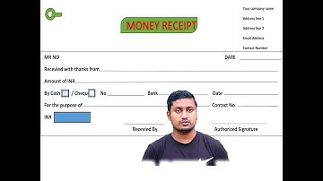 Ms word Tutorial 2020 - New and Advance Money Receipt Bill Design using ms word | new idea