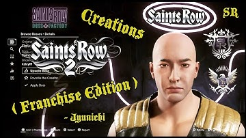Saints Row: Boss Factory | SR Creations ( Franchise Edition ) #Underrated #Characters #love #OG