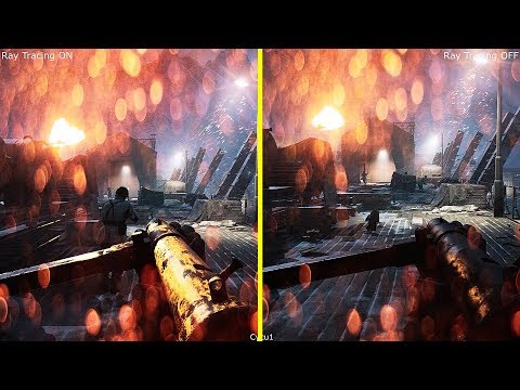 Battlefield V - Ray Tracing On vs Off RTX 2080 Ti Max Settings Graphics Comparison