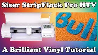 How to Apply Siser StripFlock Pro HTV | A Brilliant Vinyl Tutorial screenshot 5