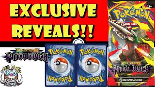 EXCLUSIVE New Cards from Pitch Black! These Cards are HUGE! (Pokemon TCG News)