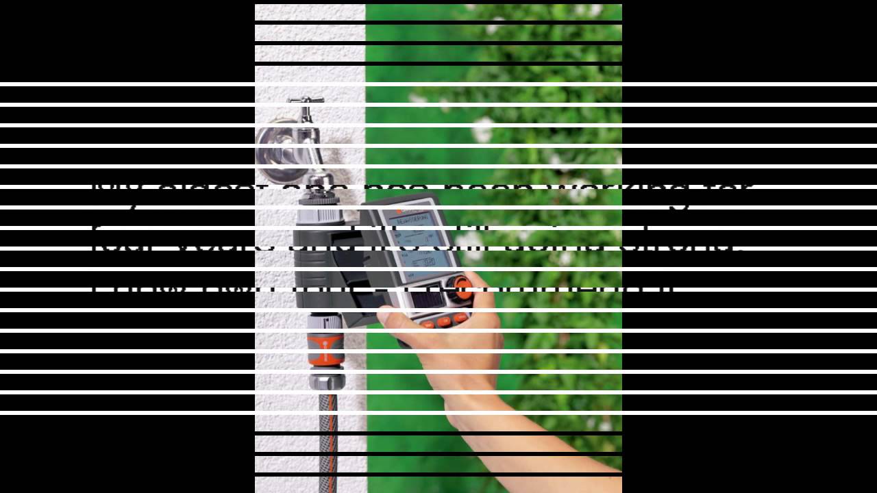 Gardena 1866 Premium 6 Cycle Digital Solar Powered Water TimerComputer C 1060 Solar Plus
