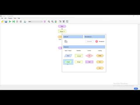 For loop and printing natural numbers (Flowgarithm) - YouTube