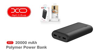 20000 mAh Polymer Power Bank XO PR 122 ( Sinhala ) බ්රෑන්ඩඩ් පවර් බෑන්ක් එකක්.